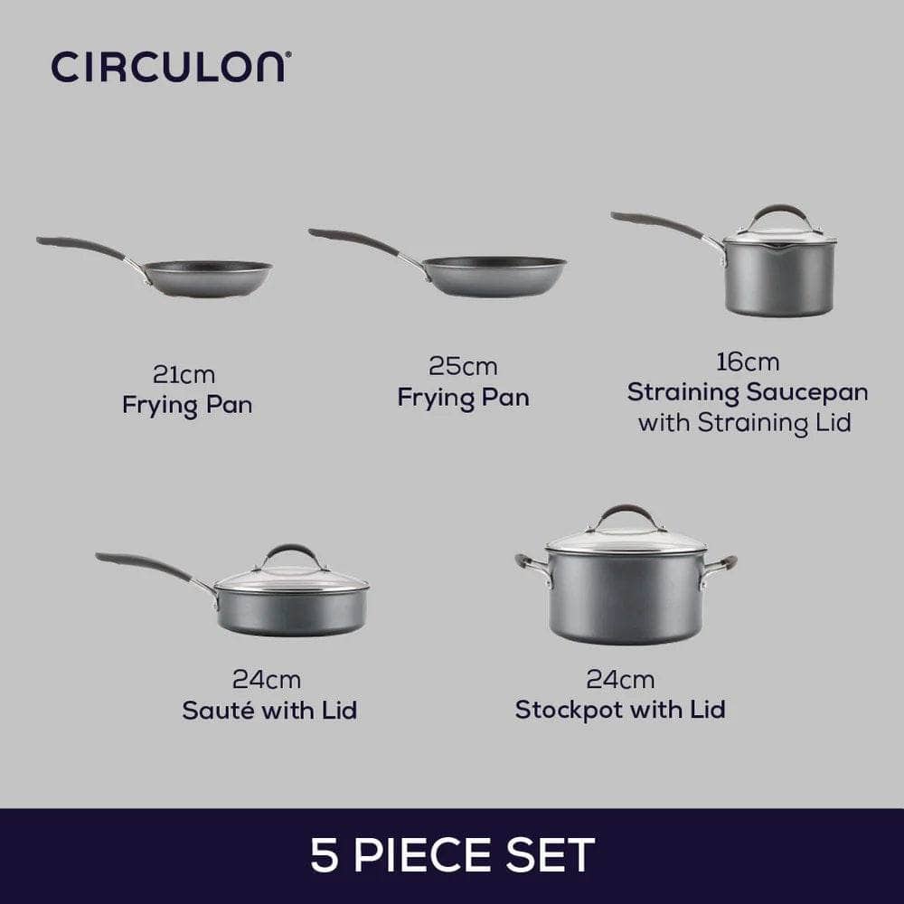 Kitchenware - Circulon ScratchDefense Extreme Non-Stick Pan Set - 60012506