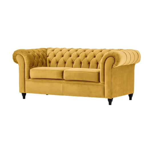 - Outlet Canterbury 2 Seater Sofa - Mustard - 60012672