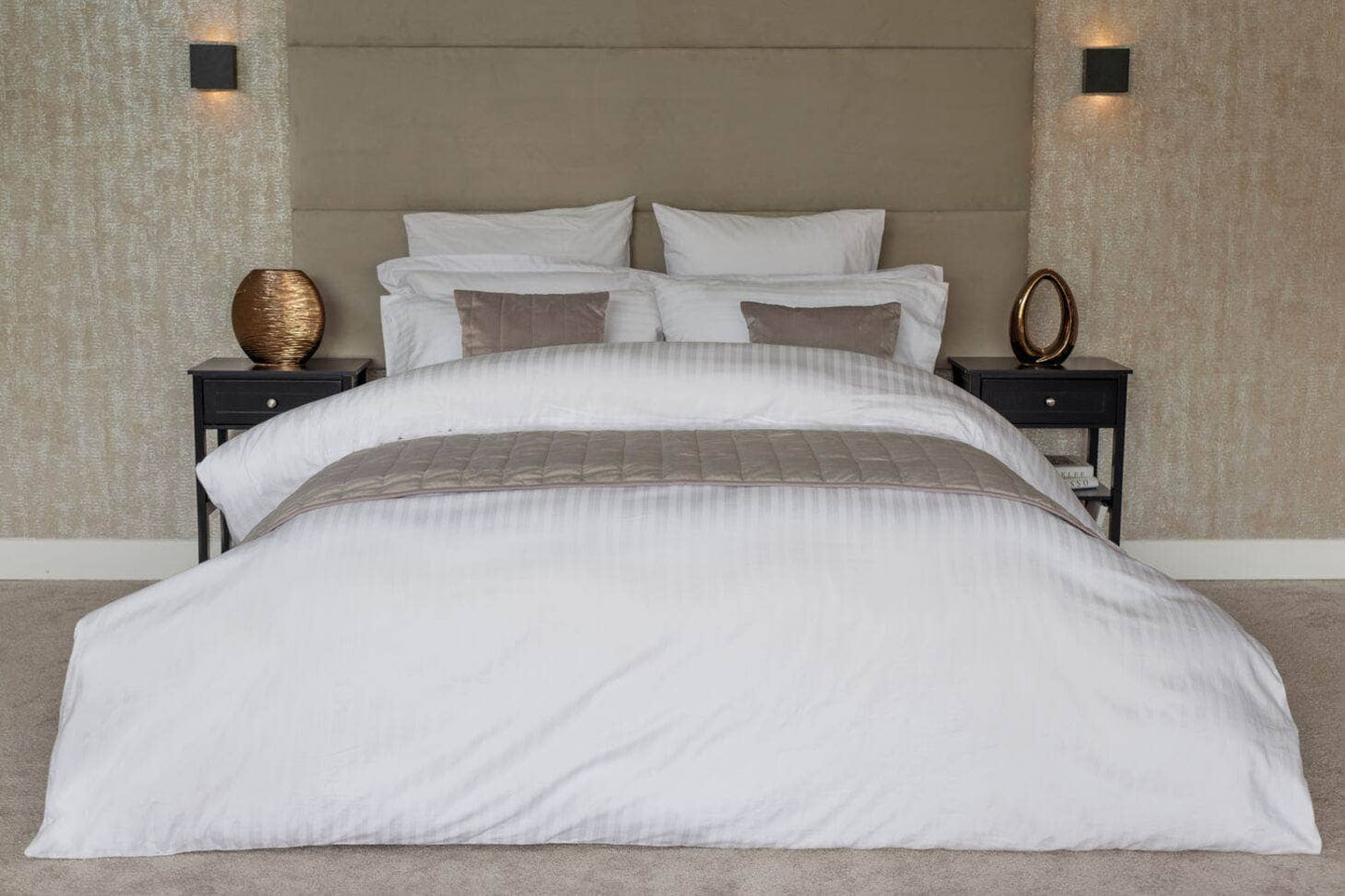 Homeware - Hotel Tribeca Duvet Cover Set - White -