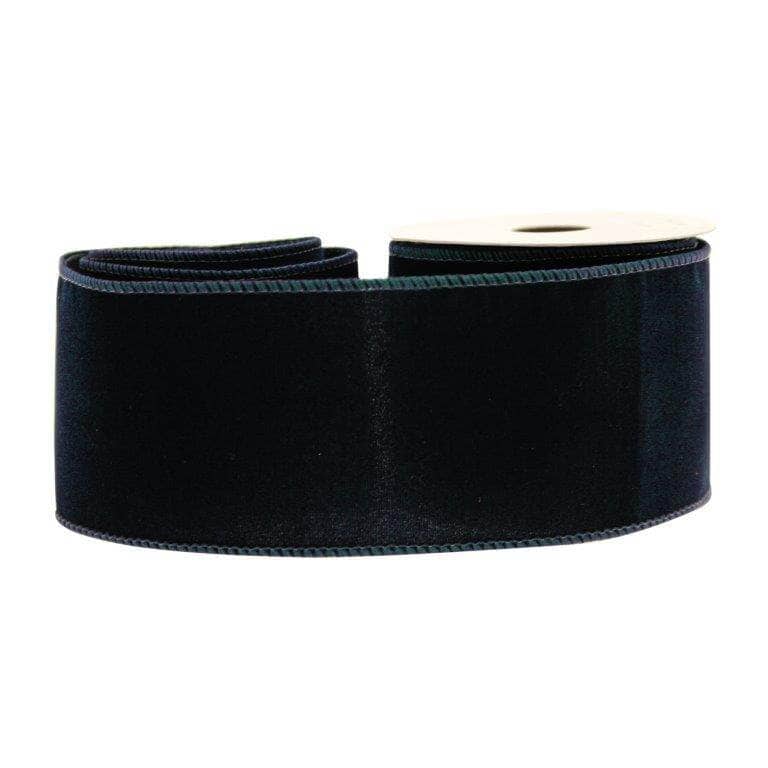 Christmas - Black Velvet Ribbon - 63mm x 10 yards - 60014170