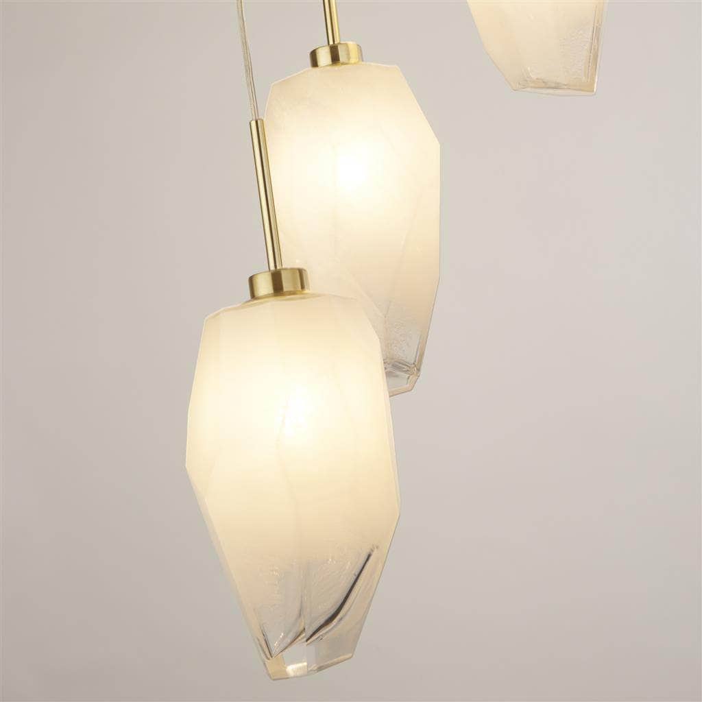 Lights - Verona Multidrop 5 Light Pendant Light - Gold - 60014274