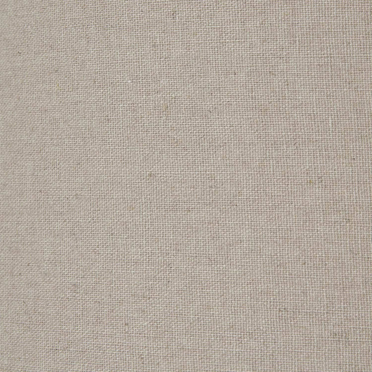 Lights - Squat White Beaded Ceramic Lamp With Linen Shade - 60014284