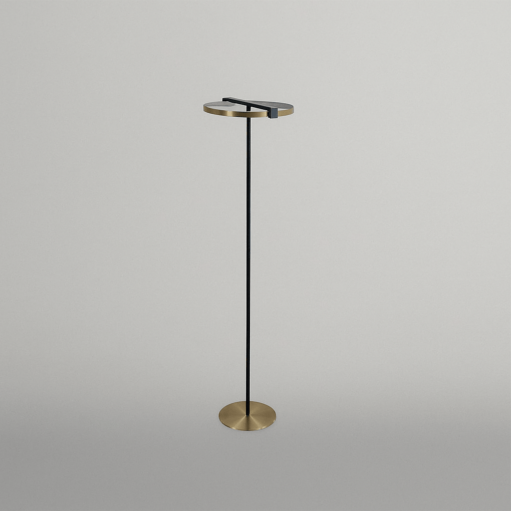 Lights - Prato Floor Lamp - Black & Gold - 60014314