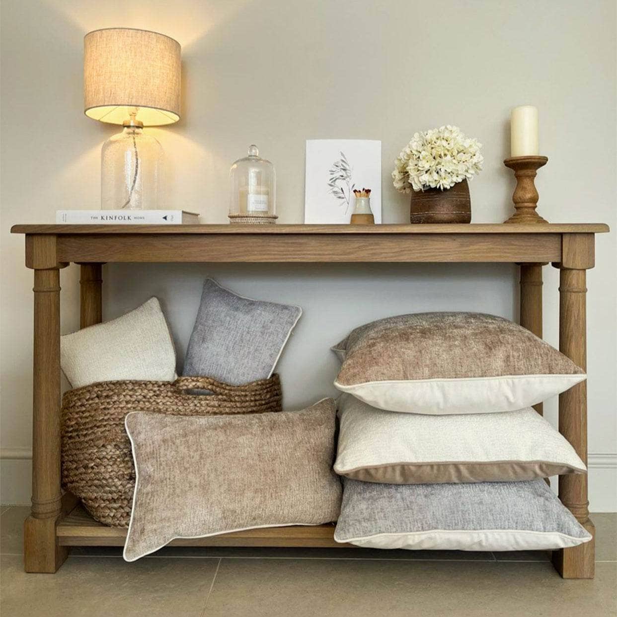 Homeware - Wave Cushion - Grey - 60014384