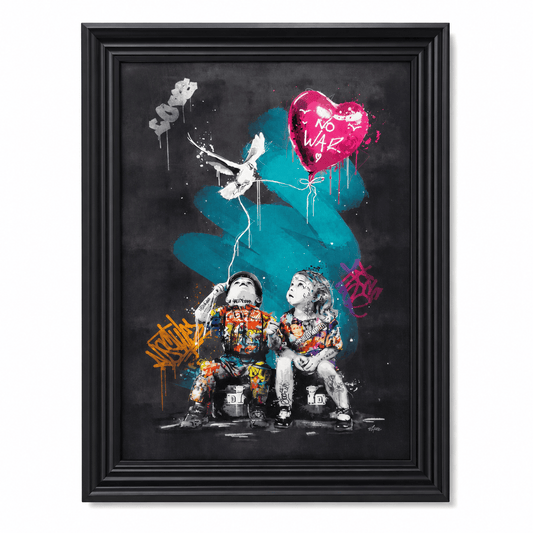 Pictures - 60064455 Love No War Painting - 75 x 105cm - 60064455