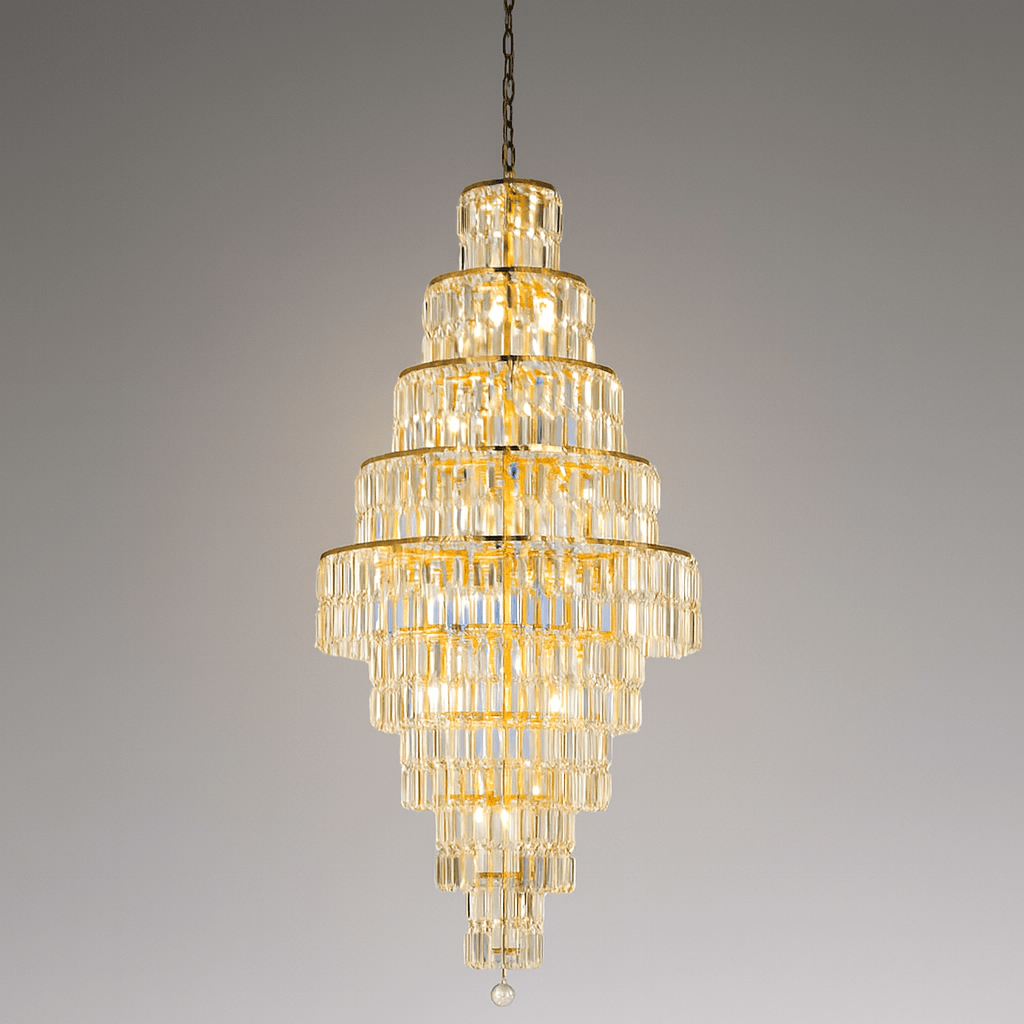 Lights - Berlin 13 Light Pendant Light - Gold - 60115410