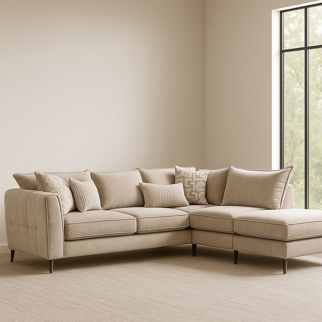 Furniture - Rochelle Left Hand Facing Chaise Sofa - 60215075