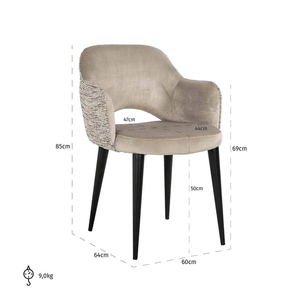 Furniture - Richmond Bloomville Dining Table & 4 Giovanna Chairs (Special Order) - 60269610