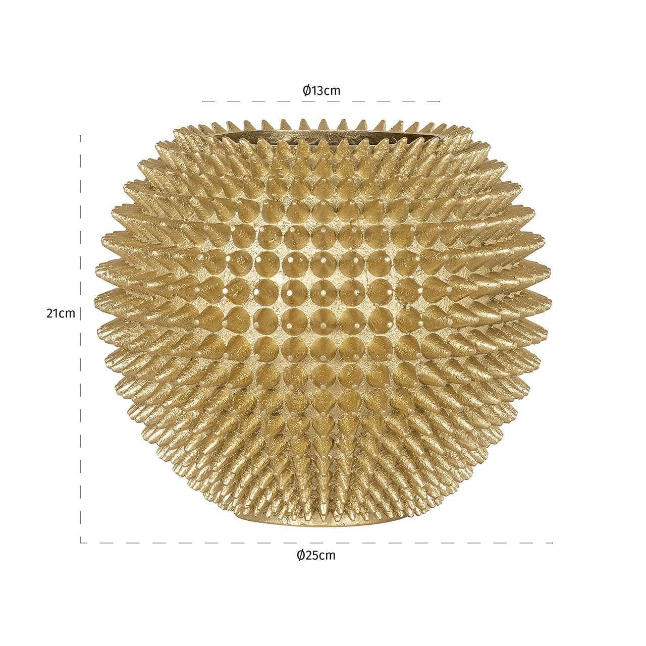 Homeware - Sable Vase - Gold - 60313043