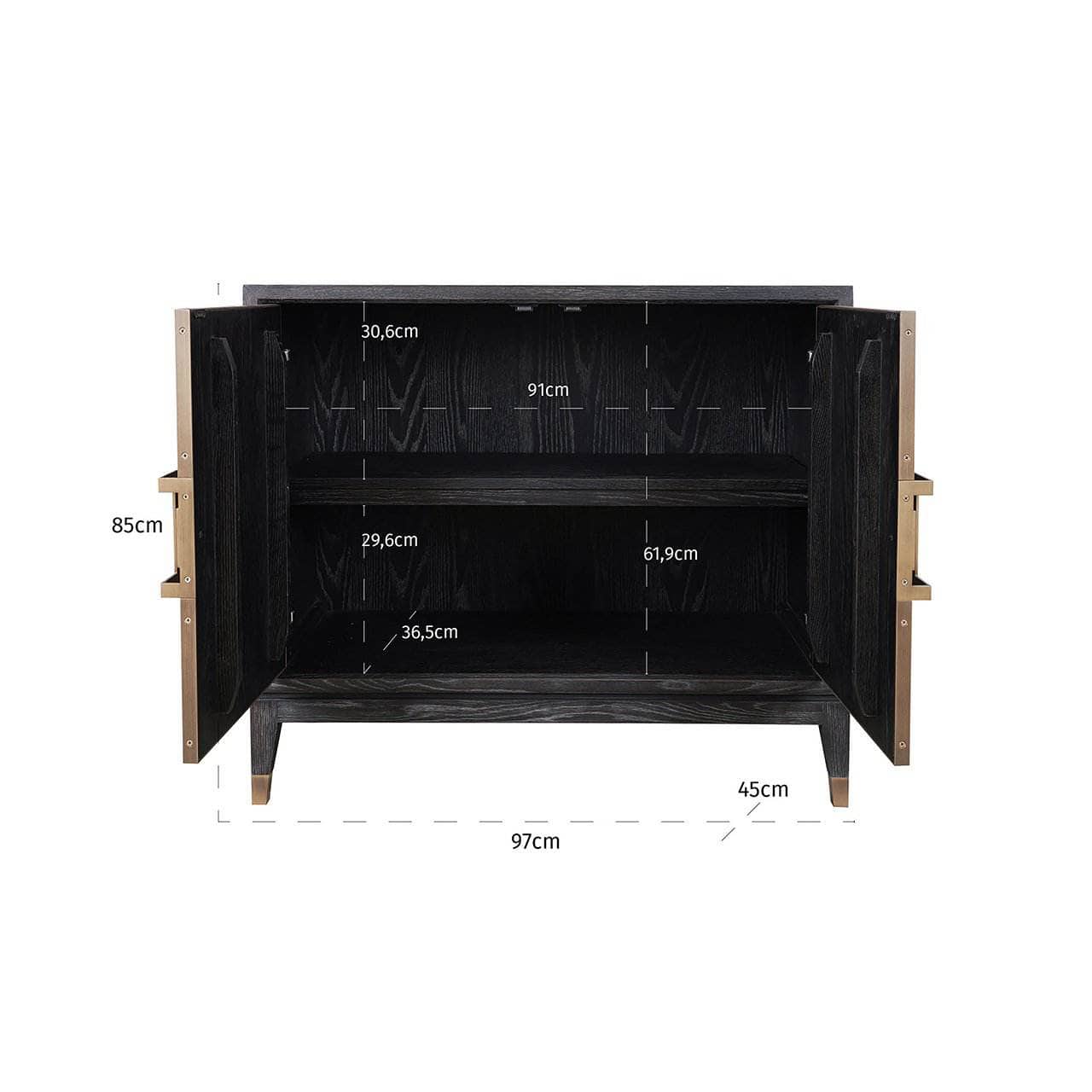 Furniture - Bloomville 2 Door Sideboard - 60313051