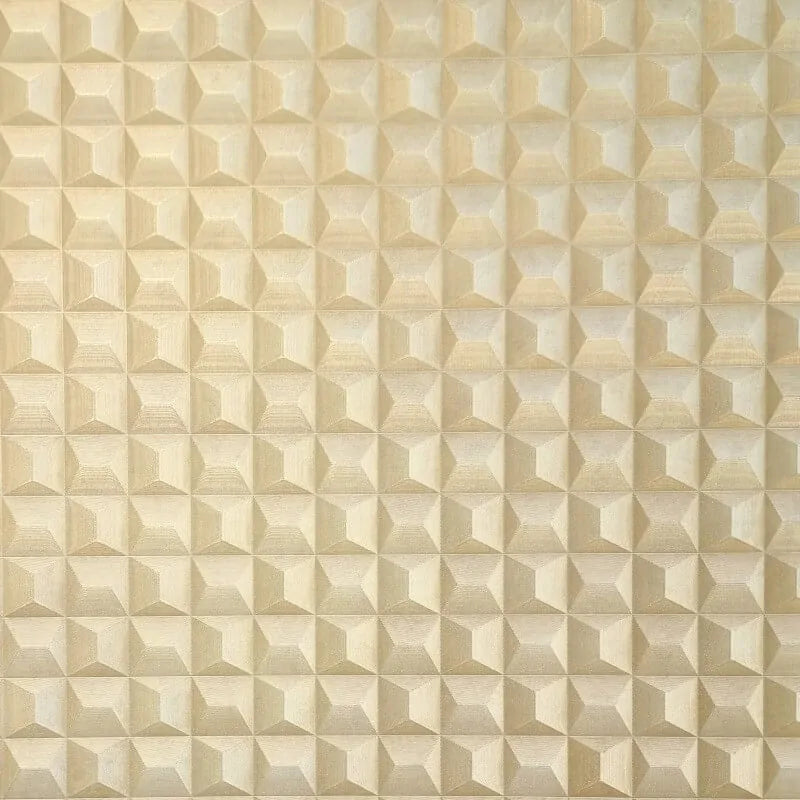 Wallpaper - Fine Decor B49 Romero 3D Geometric Gold Wallpaper - M95685 - 60345204