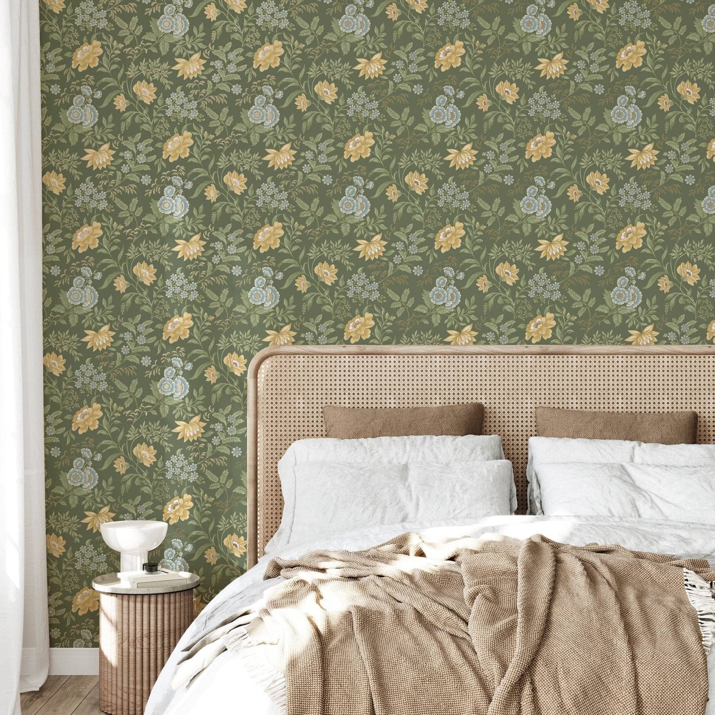 Wallpaper - Rasch Garden Muse Evergreen Wallpaper - 100029 - 60345238