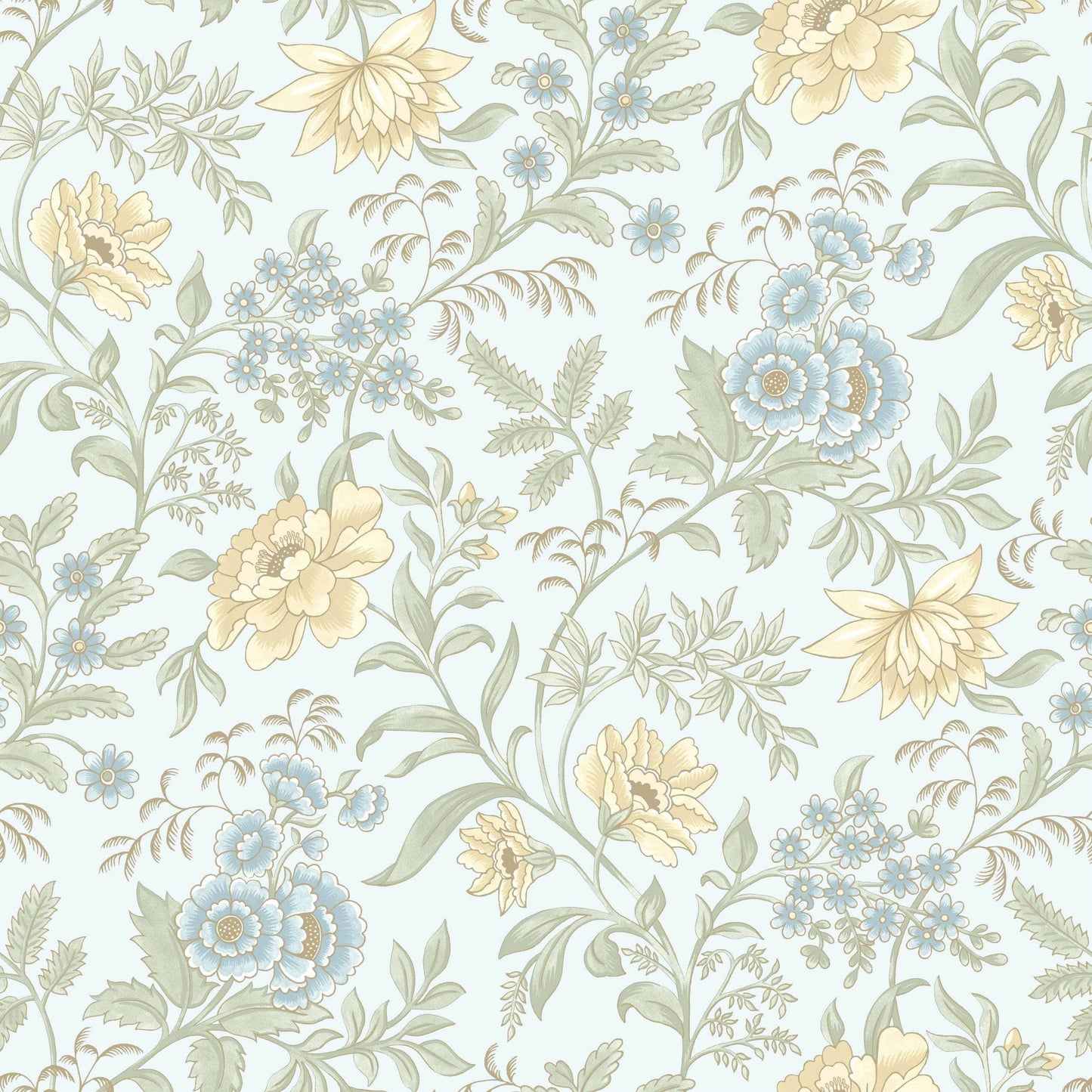 Wallpaper - Rasch Garden Muse Sky Blue Wallpaper - 100005 - 60345240