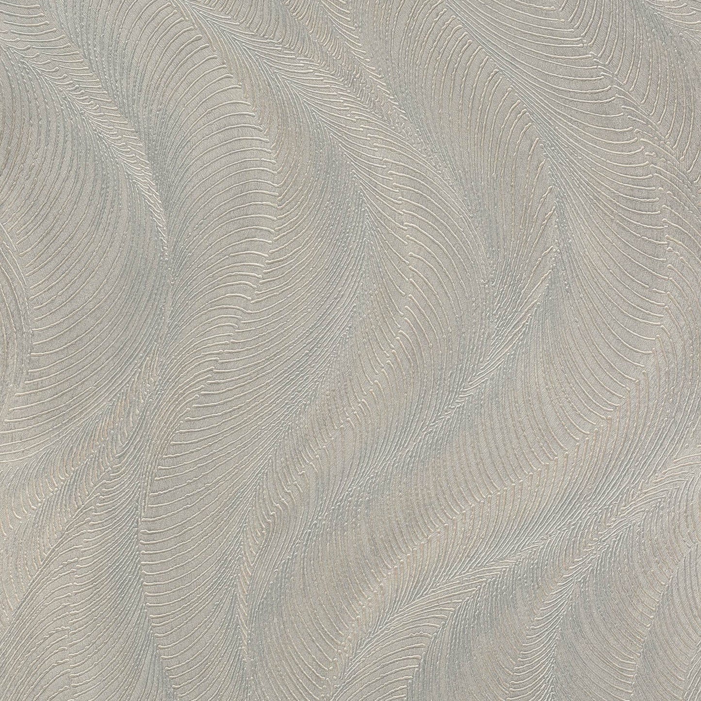 Wallpaper - Rasch Opulenza Wave Grey Wallpaper - 659634 - 60345263