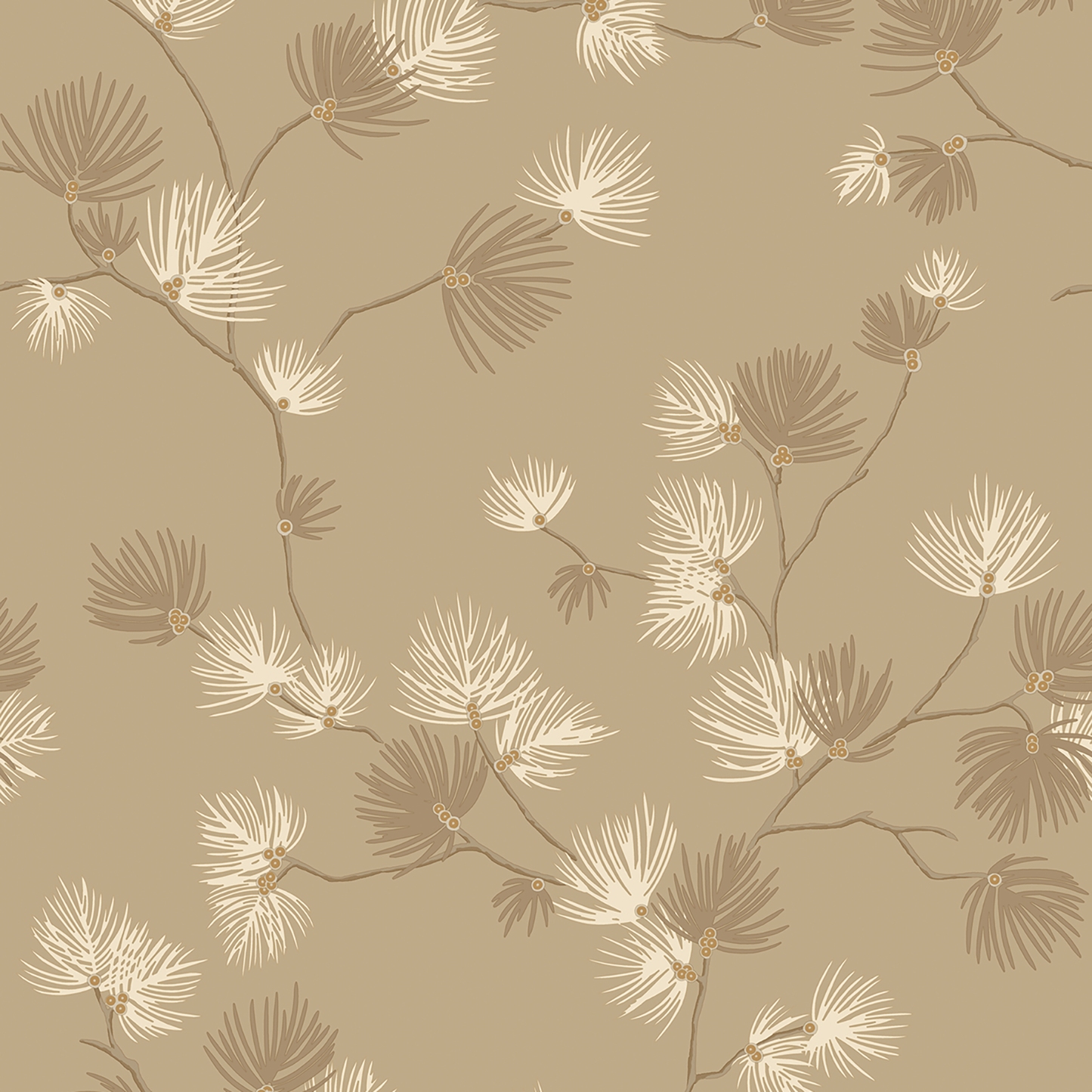 Wallpaper - Belgravia B09 Valentino Pine Champagne Wallpaper - 1933 - 60345295