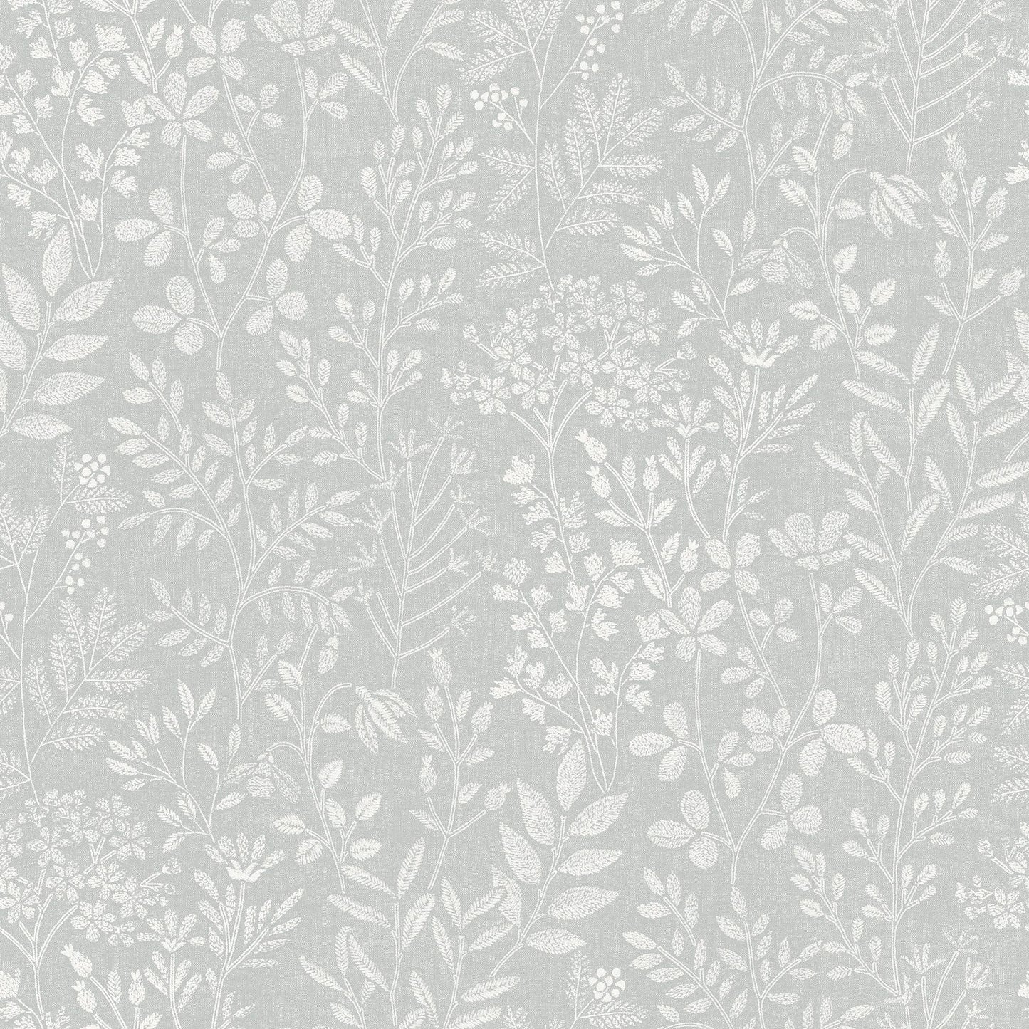 Wallpaper - Grandeco B44 Karuna Stitched Organic Grey Wallpaper - 205001 - 60345325