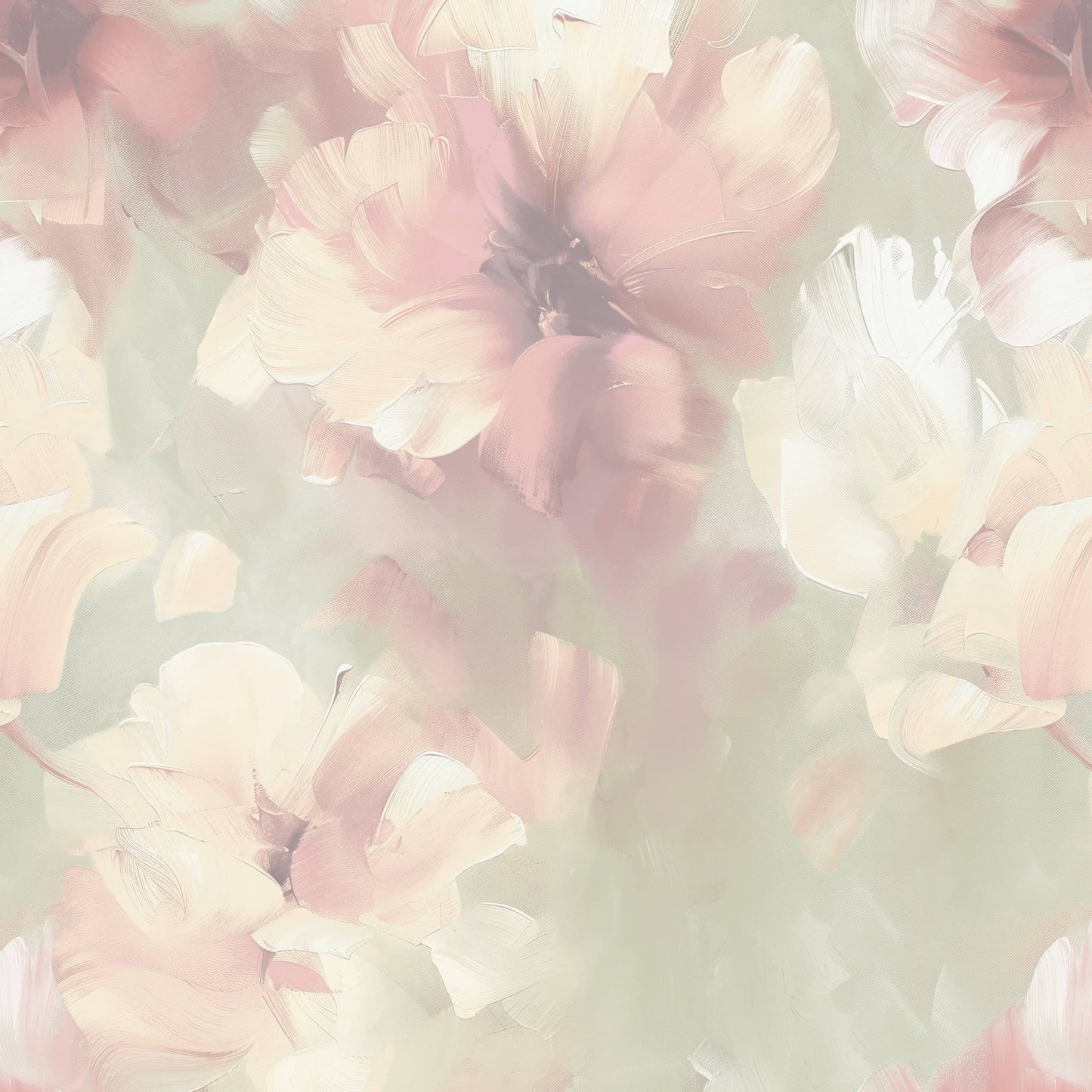 Wallpaper - Grandeco B21 Diana Sage & Pink Wallpaper - VE3003 - 60369714