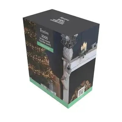 Lights - 3000 Multifunctional Cluster Christmas Tree Lights - Warm White - 60369765