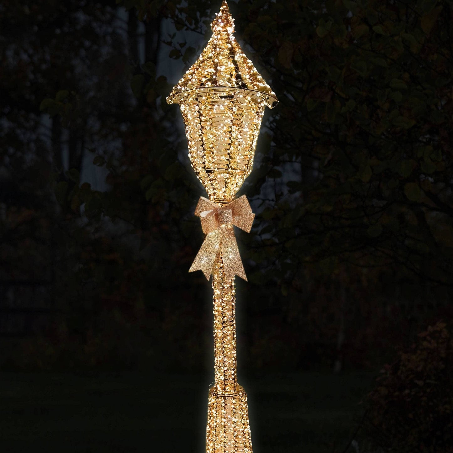 Christmas - Goldtwist Lamp Post 230cm - 60418208