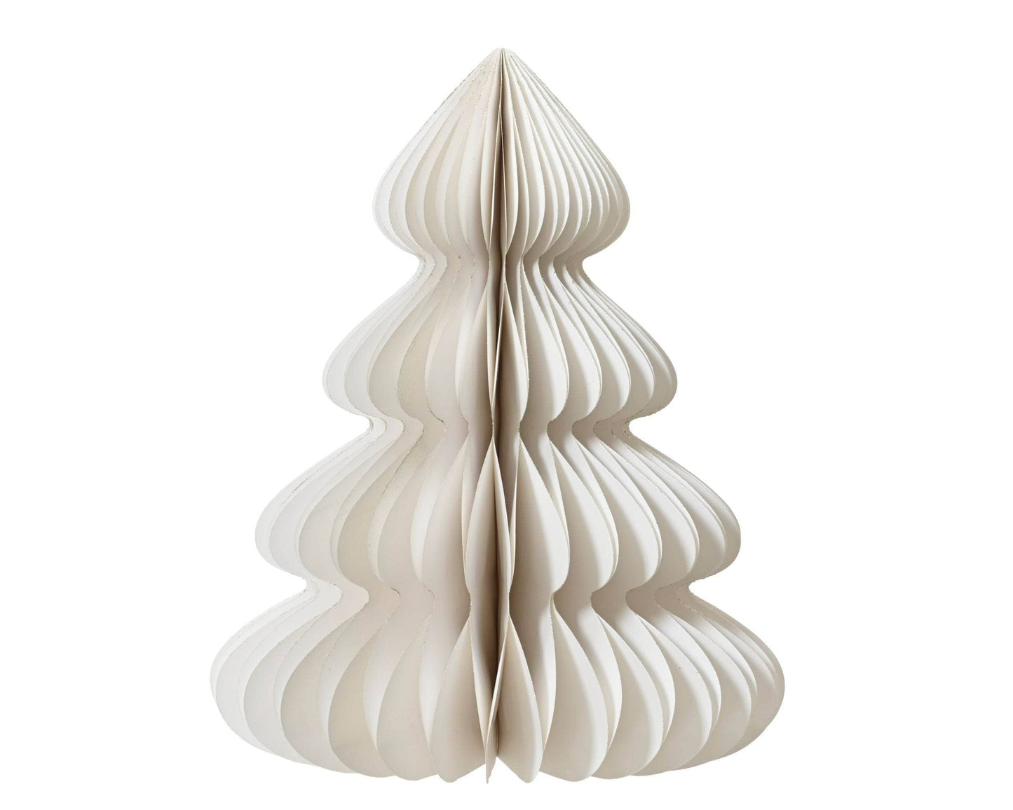 Christmas - White Paper Tree Decoration - 60cm - 60450738