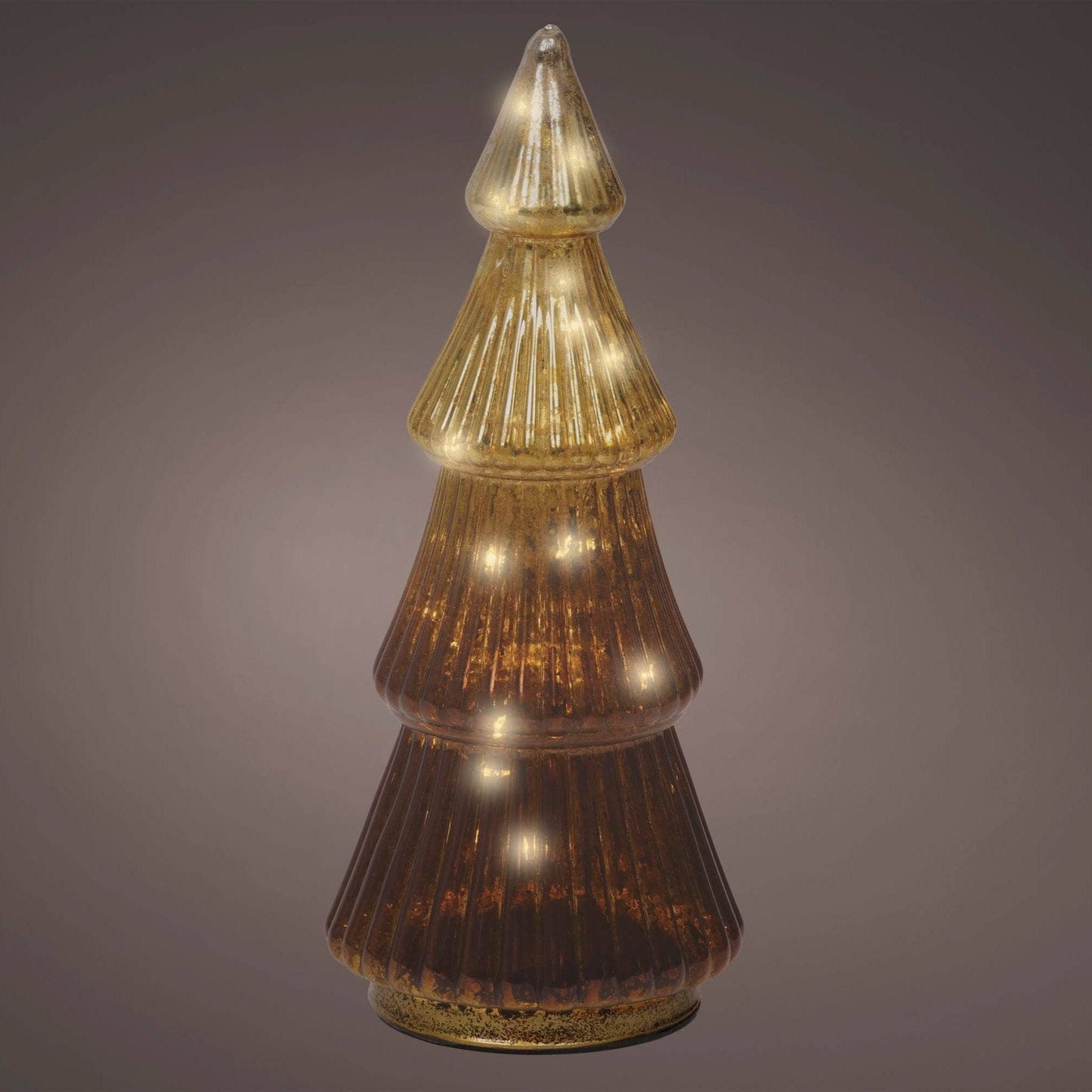 Christmas - Micro LED Glass Tree - Copper - 60450745