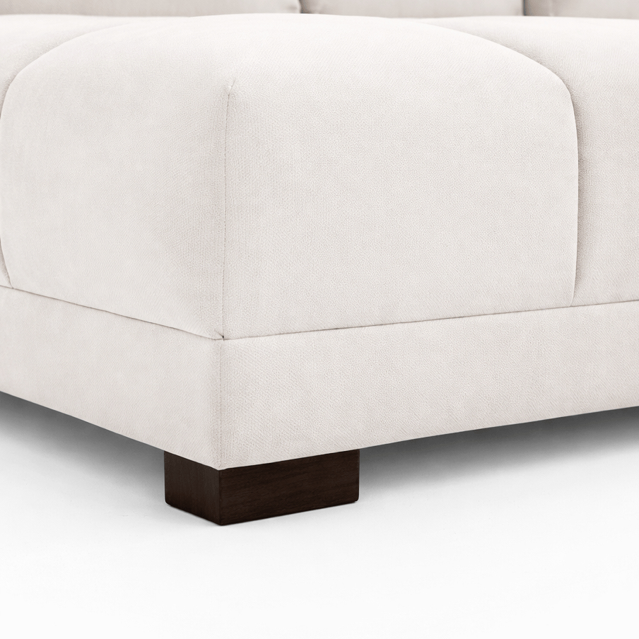 Furniture - Baltimore U-Shaped Sofa - Cream - 60450814