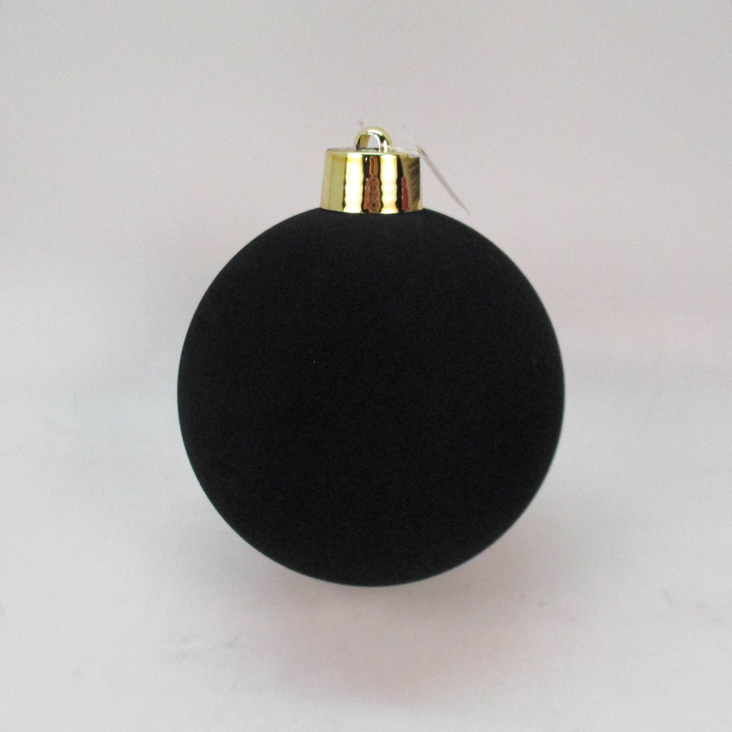 Christmas - Black Velvet Ball Christmas Decoration - 20cm - 60483924