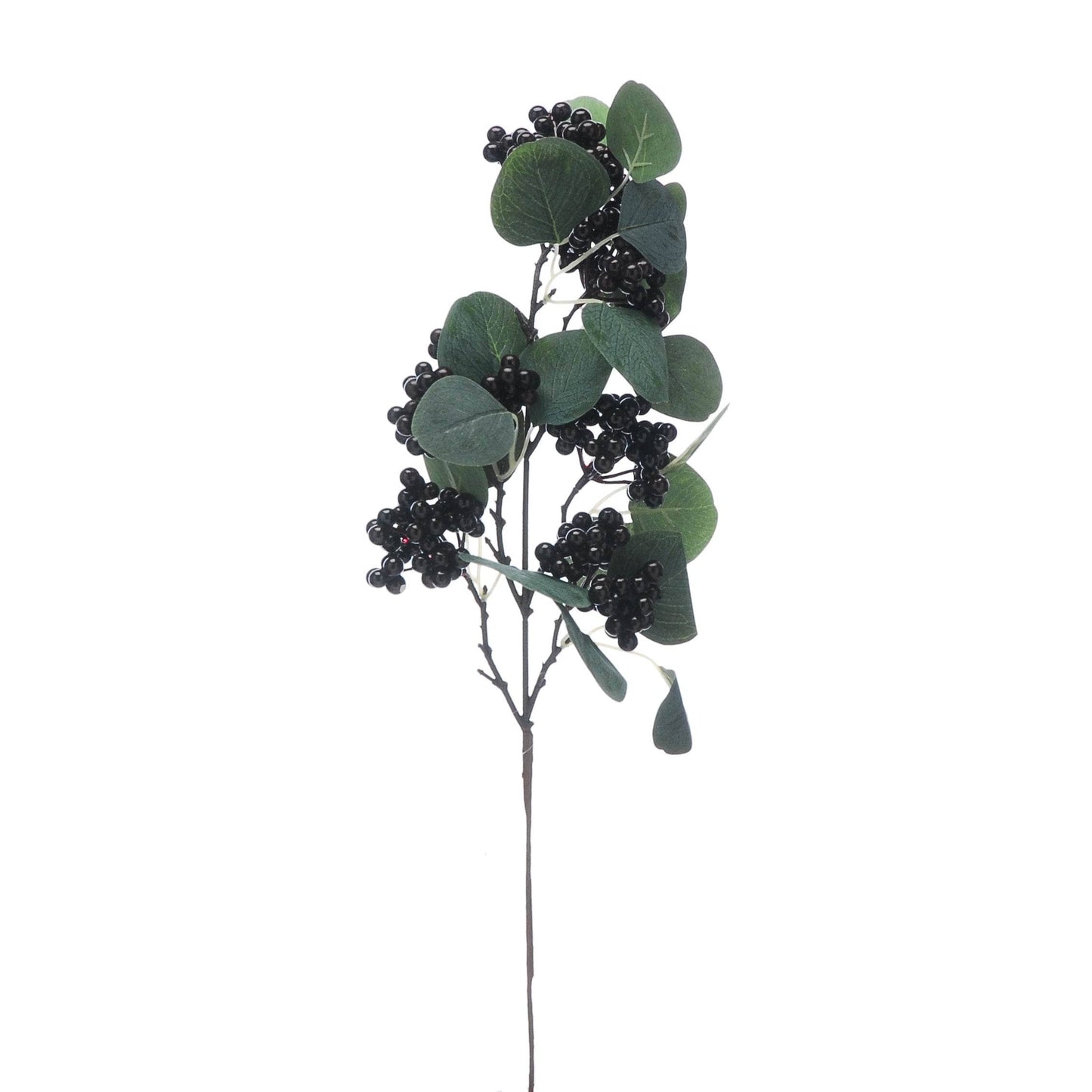 Christmas - Eucalyptus With Black Berries Pick - 57cm - 60484010