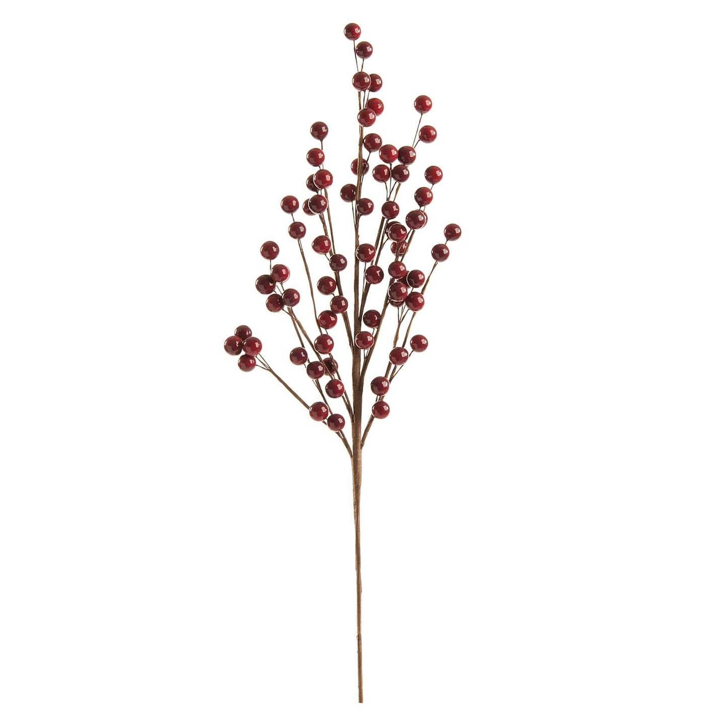 Christmas - Burgundy Berry Spray - 56cm - 60484011