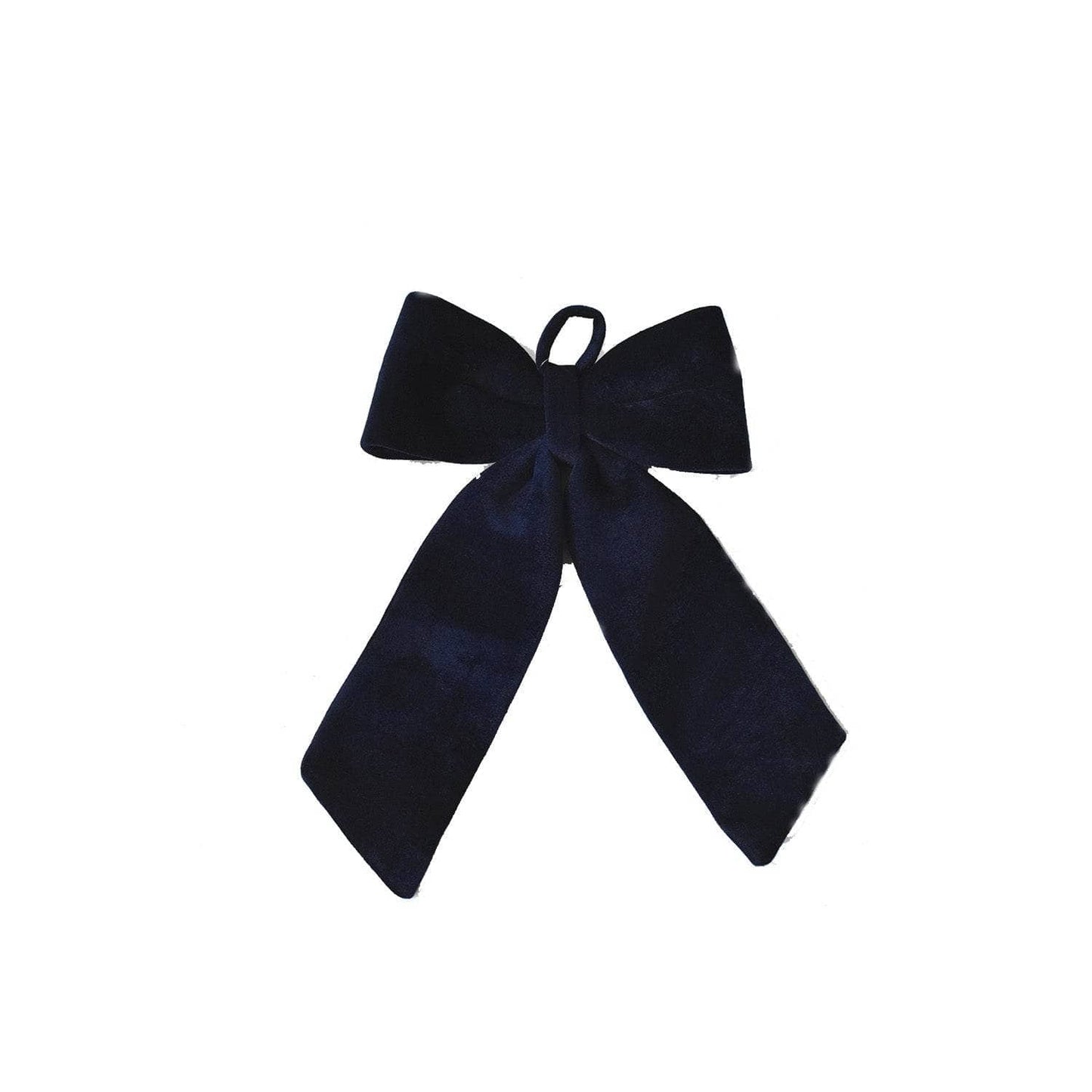 Christmas - Navy Blue Velvet Bow - 30 x 50cm - 60484065