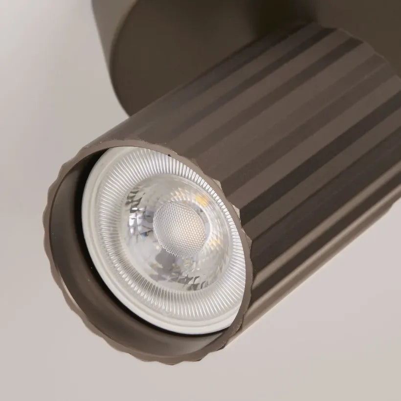 Lights - Anna Fluted Spotlight - Bronze - 60484220