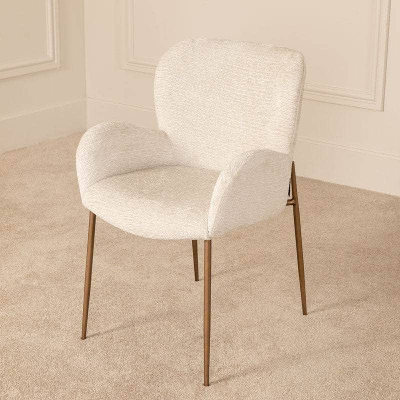 Furniture - Aurelia Round Table & 4 Maisey Chairs - 60484359