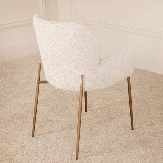 Furniture - Aurelia Round Table & 4 Maisey Chairs - 60484359