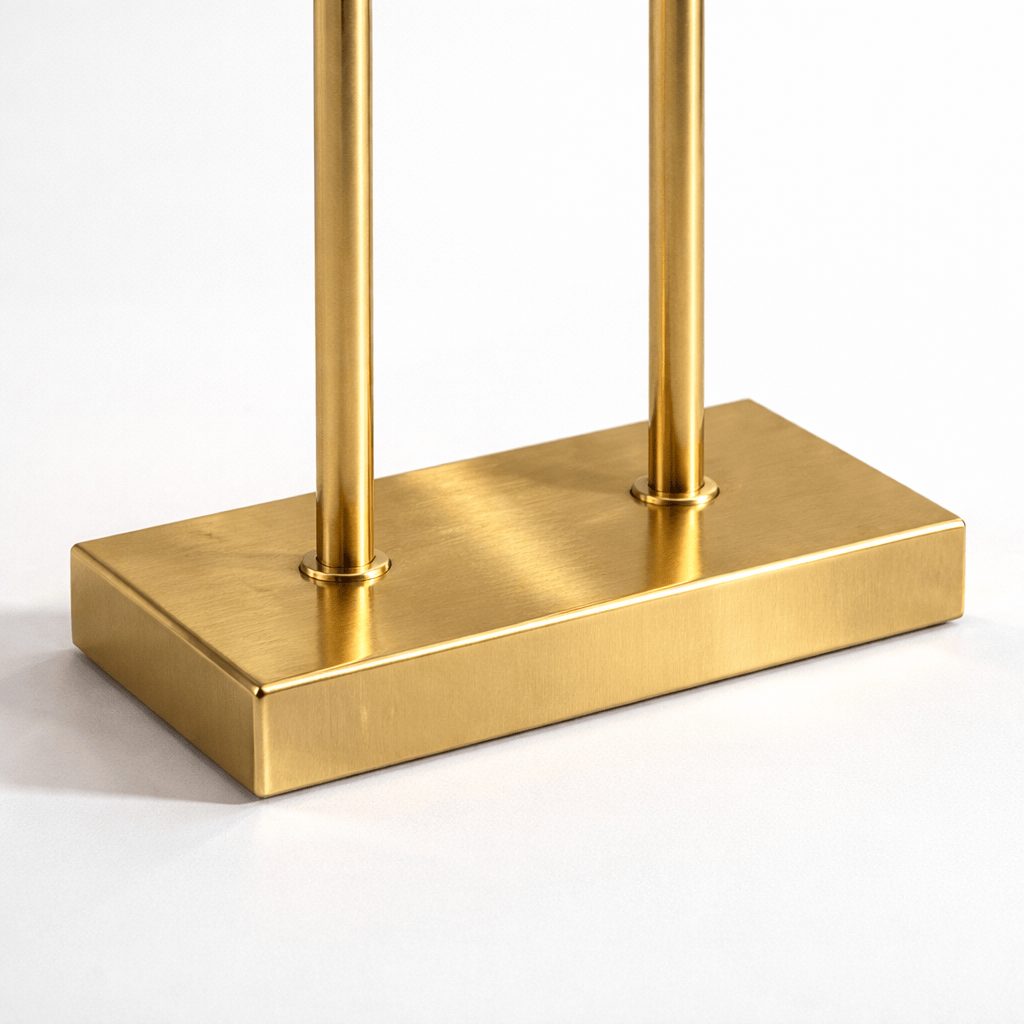 Lights - Gold & Glass Table Lamp - 60484448