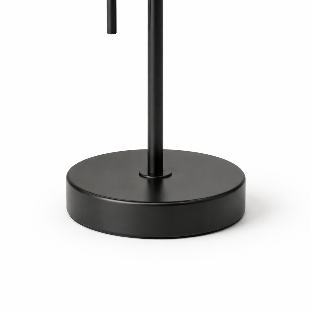 Lights - Black Iron Table Lamp - 60484450