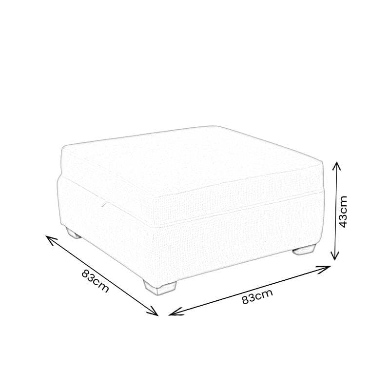 furniture - Verona Footstool - 60484462