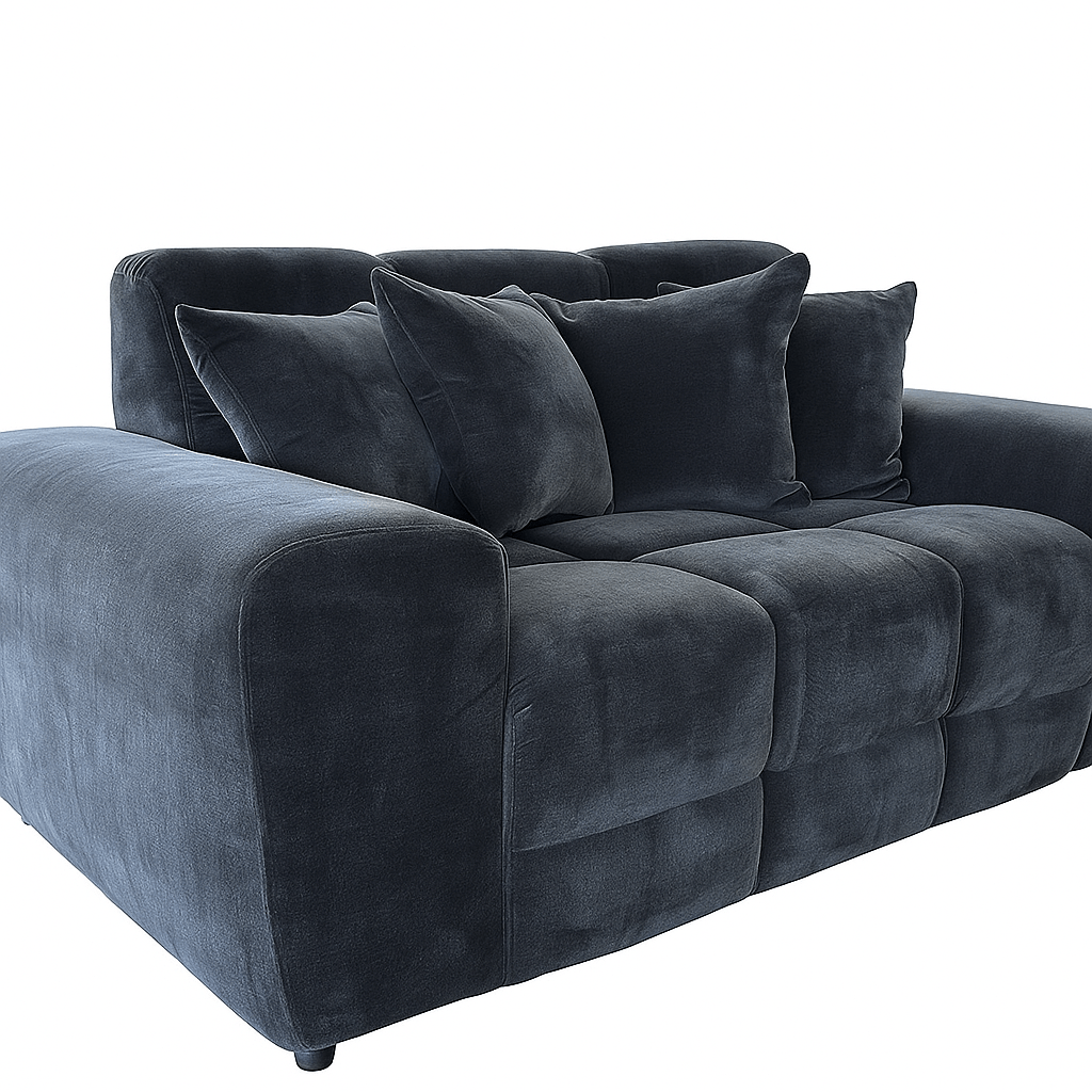 furniture - Maine 2 Seater Sofa - Charcoal - 60484750