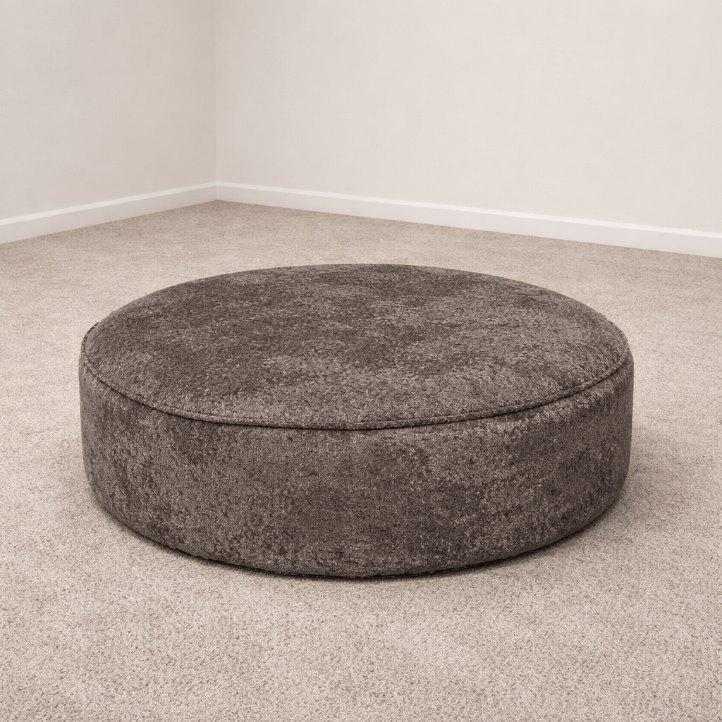 Furniture - Fabien Footstool - Chocolate - 60485202