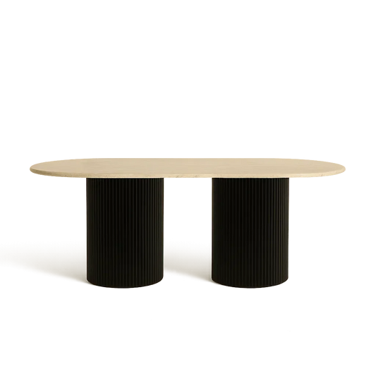Furniture - Linea Dining Table and 4 Heidi Chairs - 60485208
