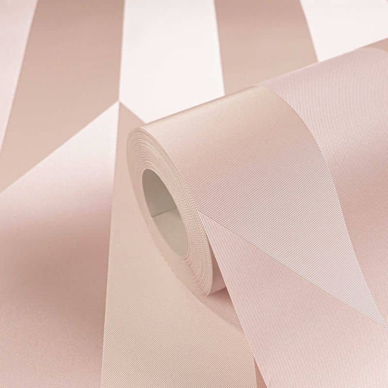 A.S Cosmo Pink Metallic Graphical Wallpaper - 790862