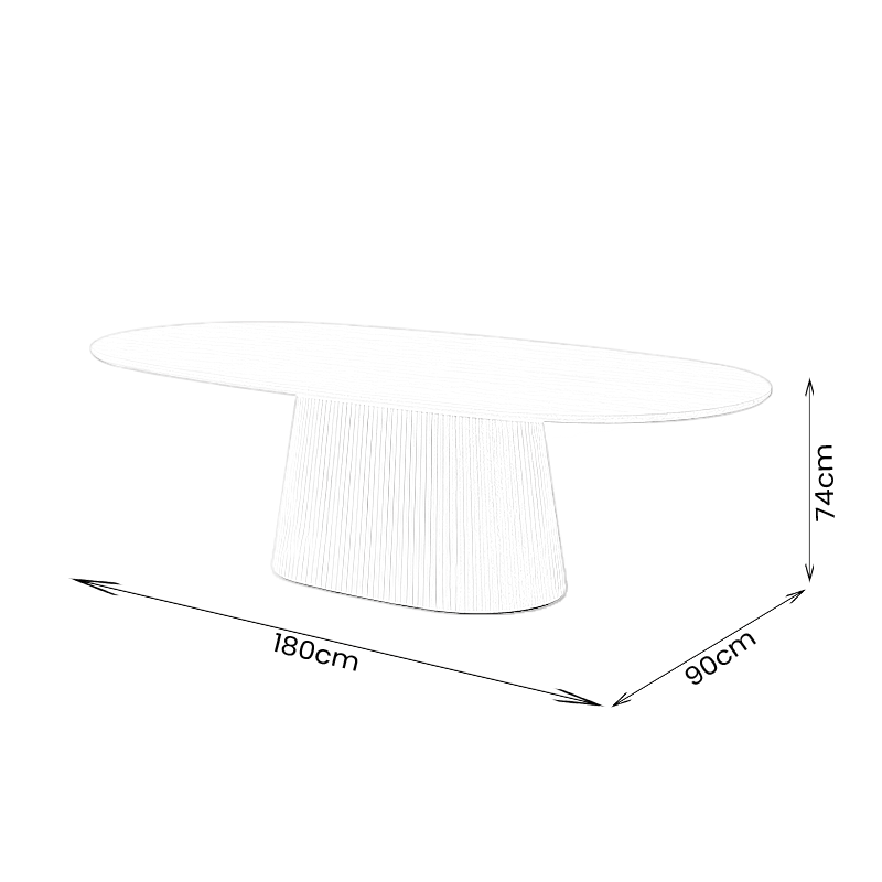 Furniture - Eterna Dining Table - 60485381