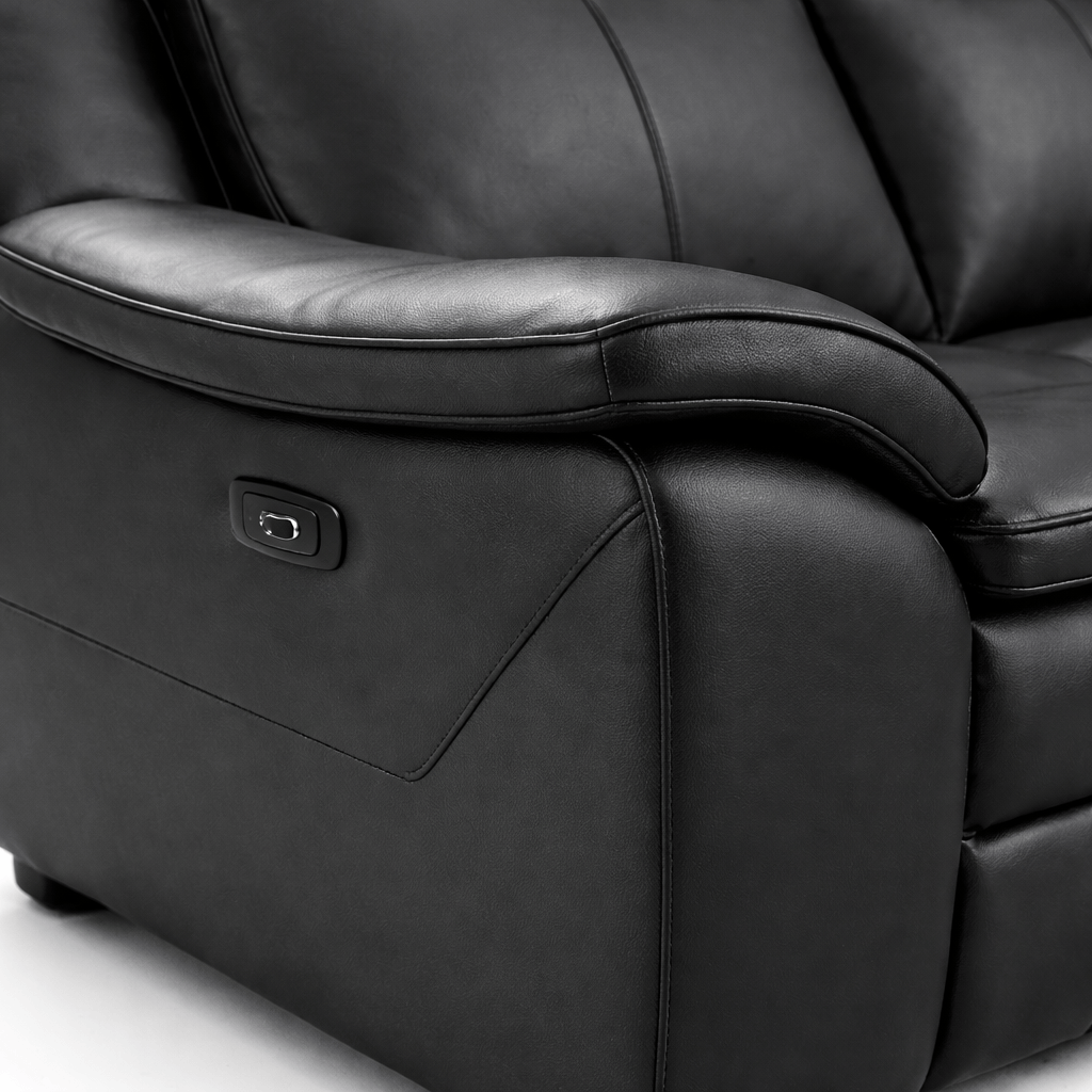 Furniture - Chicago 2 Seater Sofa - Black - 60485455