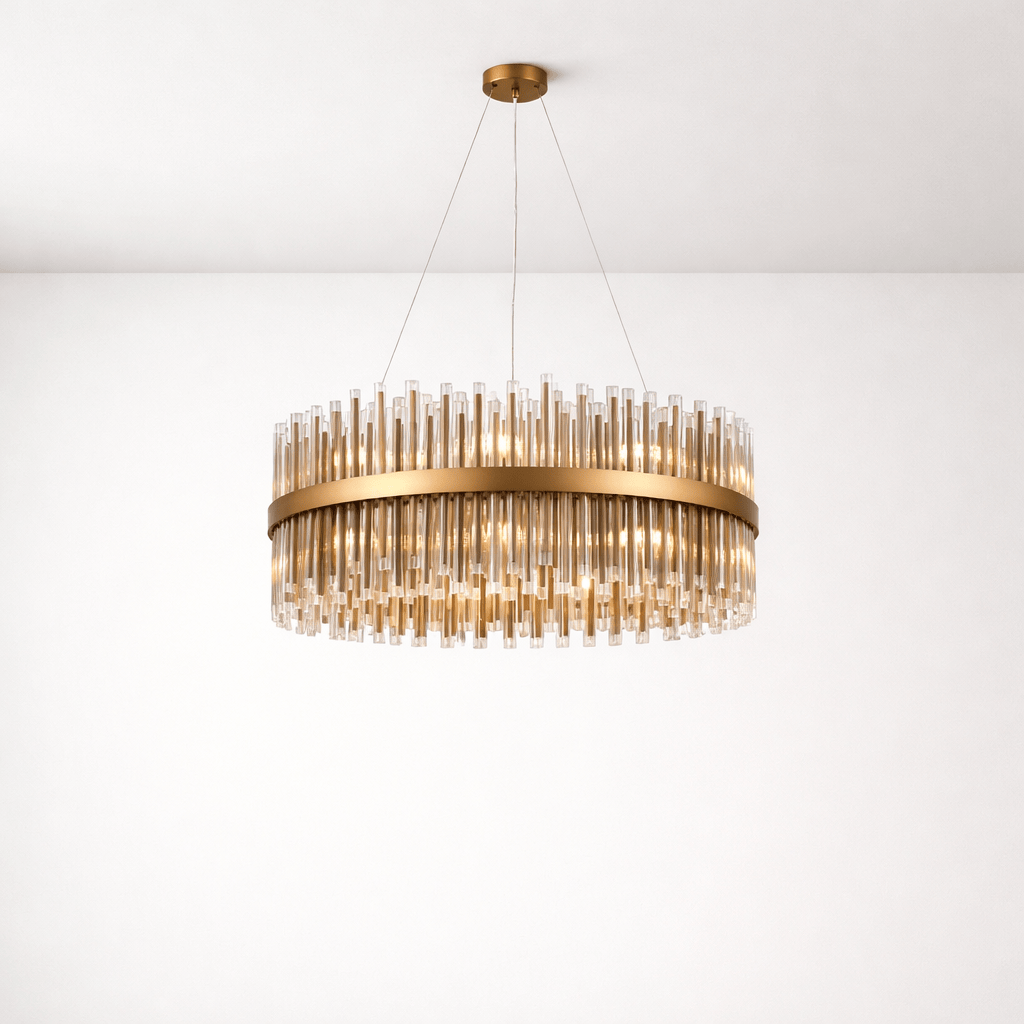 Lights - Essen P002-18BR 18 Light Pendant Ceiling Light - Bronze - 60485705