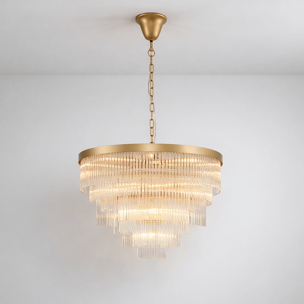 Lights - Wolfsburg P008-16GO 16 Light Pendant Ceiling Light - Gold - 60485747