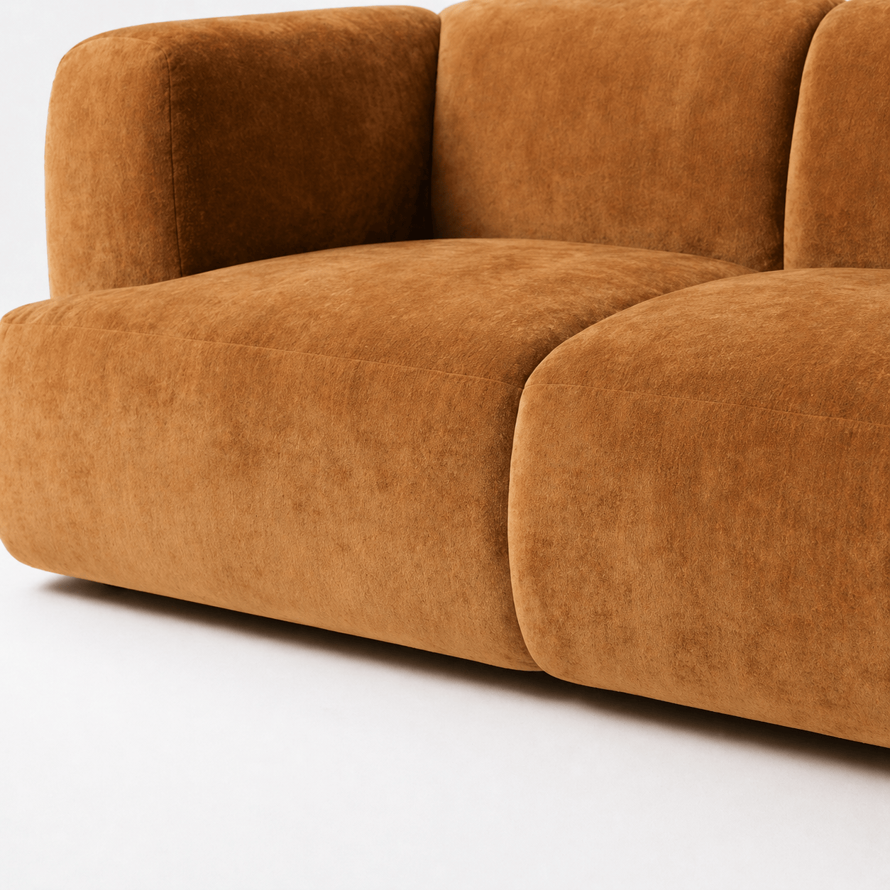 Furniture - Portofino 2 Seater Sofa - Amber - 60485880