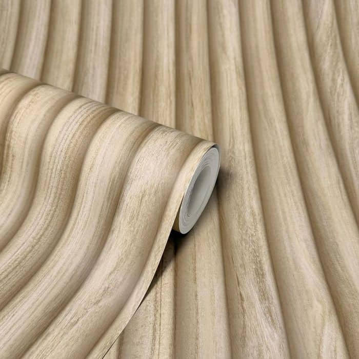 Sample - FINE DECOR SAMP FLUTED WOOD OAK FD44168 - 60486484