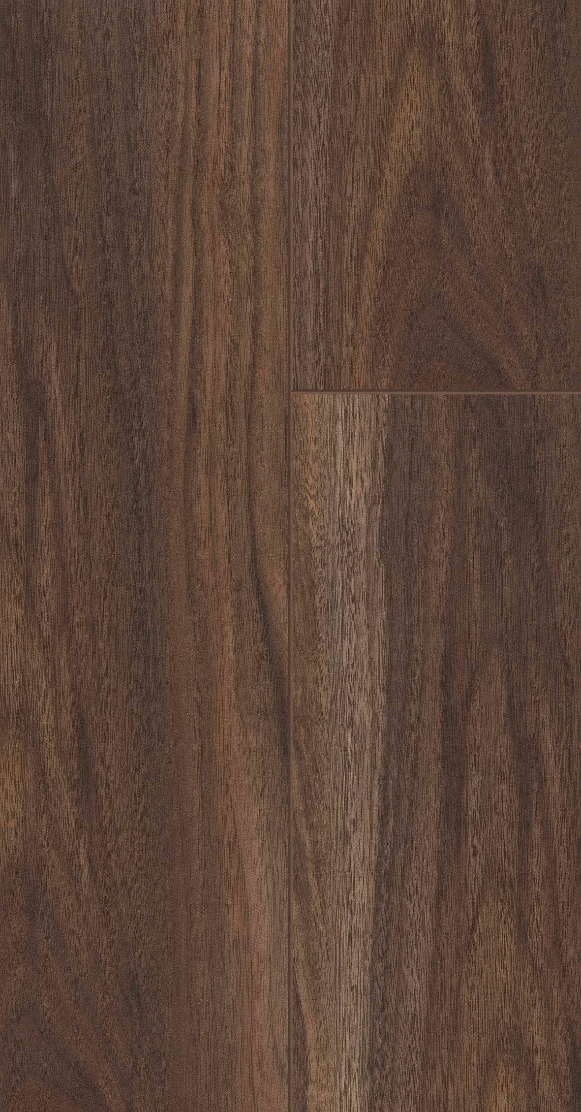 Flooring & Carpet - Krono Dark Walnut 12mm Laminate Flooring (1.51m² Pack) - 60011175