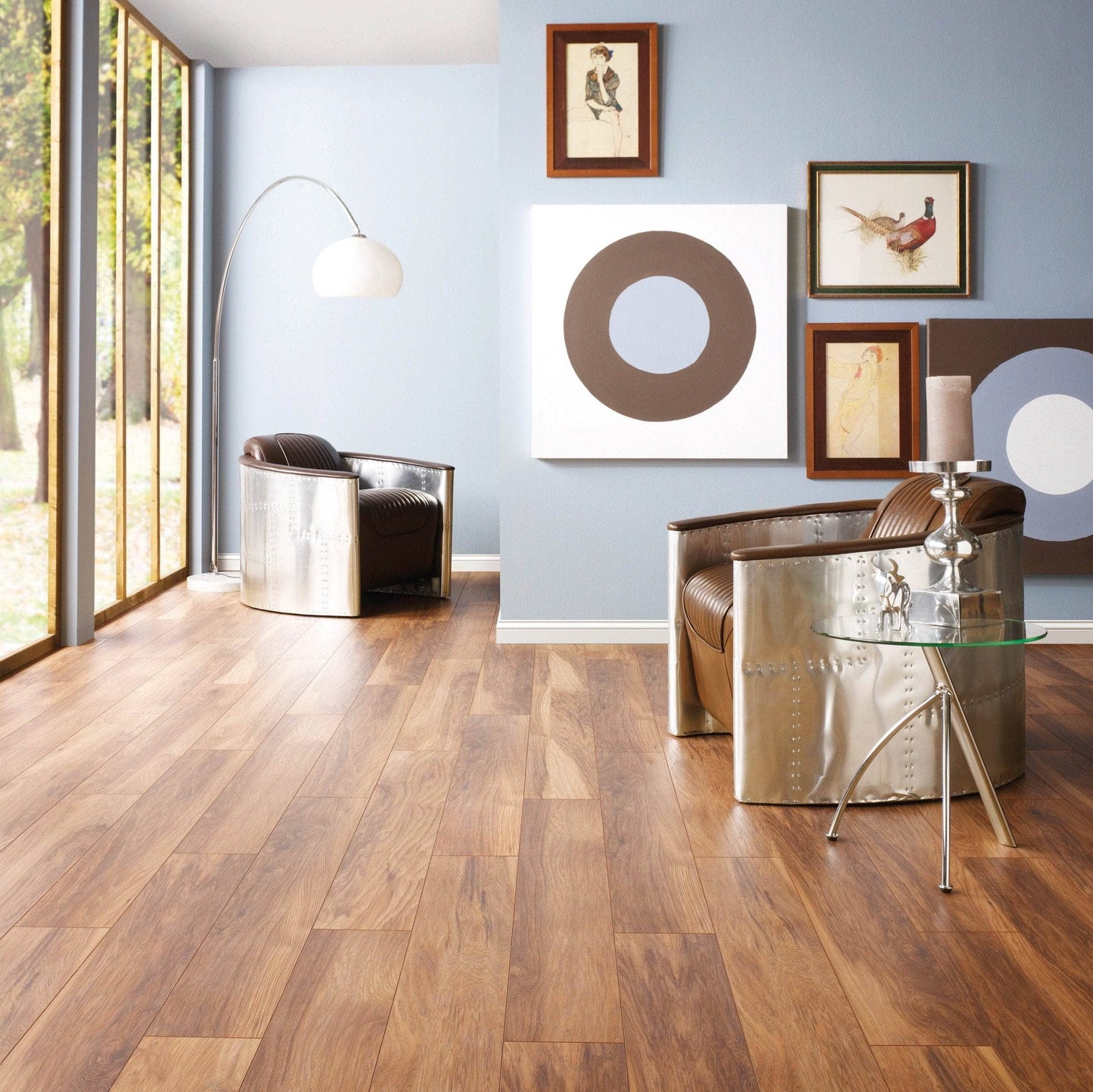 Flooring & Carpet - Krono Atlantic Appalachian Hickory 10mm Laminate Flooring (1.76m² Pack) - 60011172