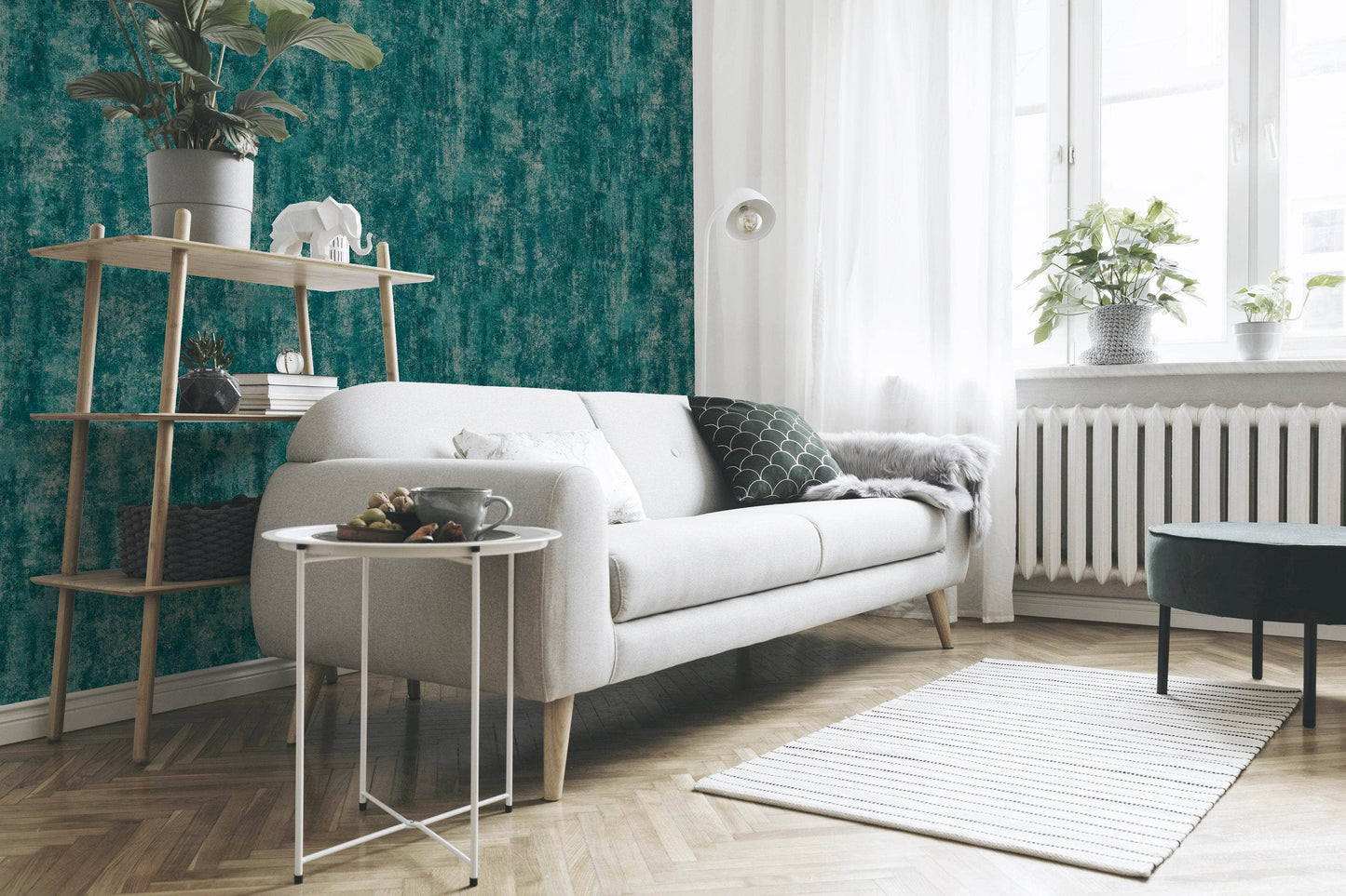 Wallpaper - Arthouse Stone Textures Emerald Wallpaper - 904005 - 60003807