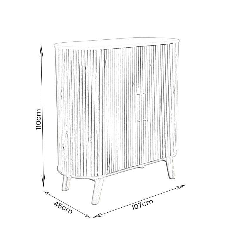 Furniture - Acton Highboard - 60013603